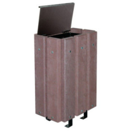 Corbeille plastique recyclé 30 L Léa