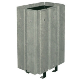 Corbeille plastique recyclé 30 L Léa