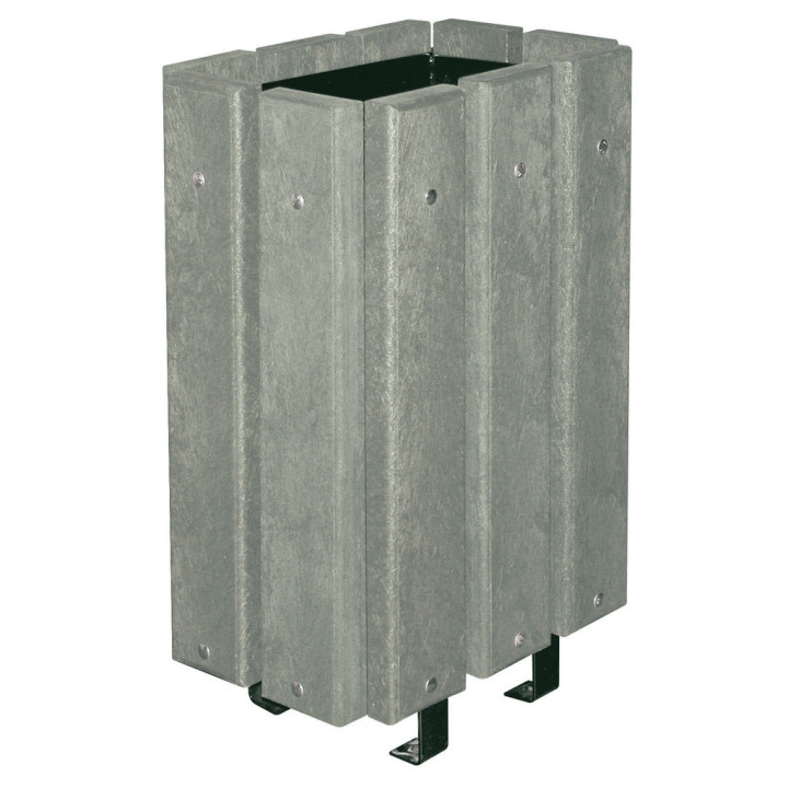 Corbeille plastique recyclé 30 L Léa