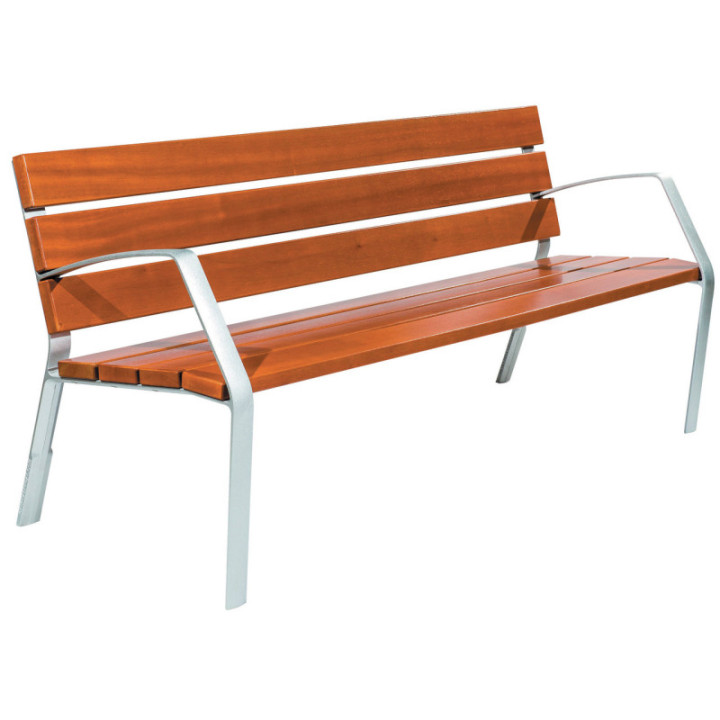 Banc 180 cm bois exotique
