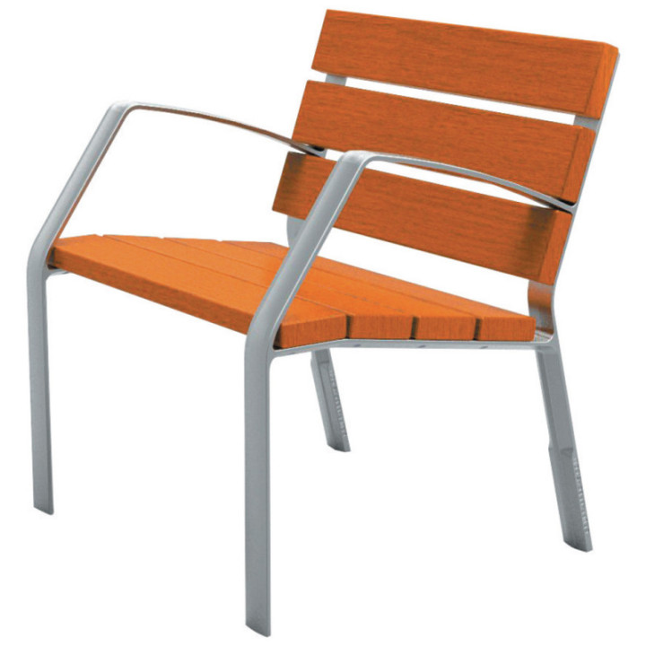 Fauteuil bois exotique