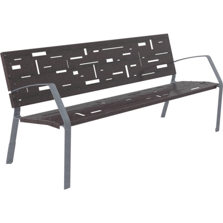 Banc métal Abstract