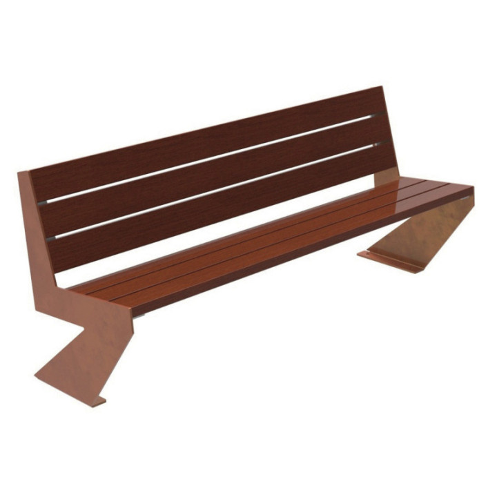 Banc bois Zénit 6 lames