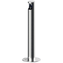 Borne de désinfection ronde Inox