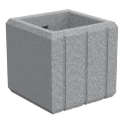 Jardinière polyéthylène rectangle Héba