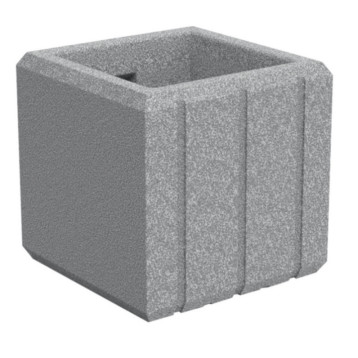 Jardinière polyéthylène rectangle Héba