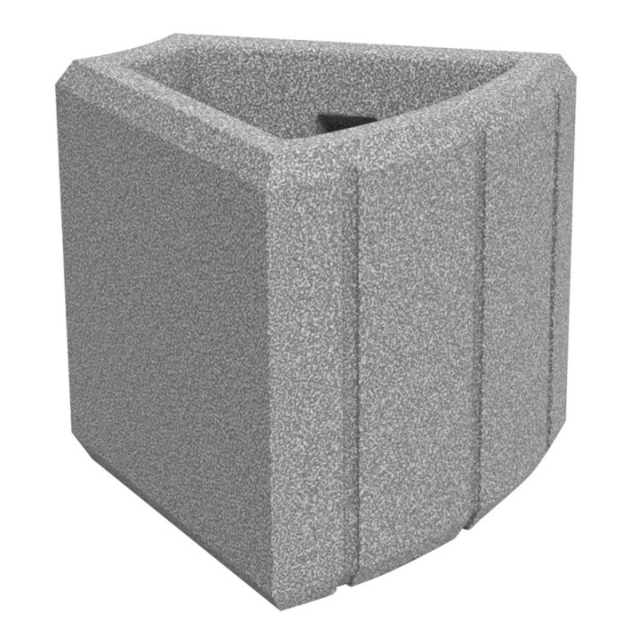 Jardinière polyéthylène rectangle Héba