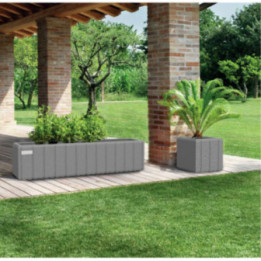 Jardinière polyéthylène rectangle Héba