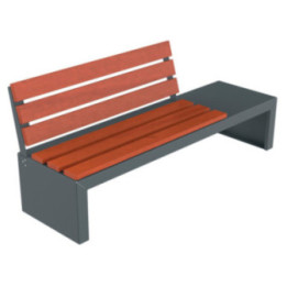 Gamme de banc et banquette extérieurs Zeus