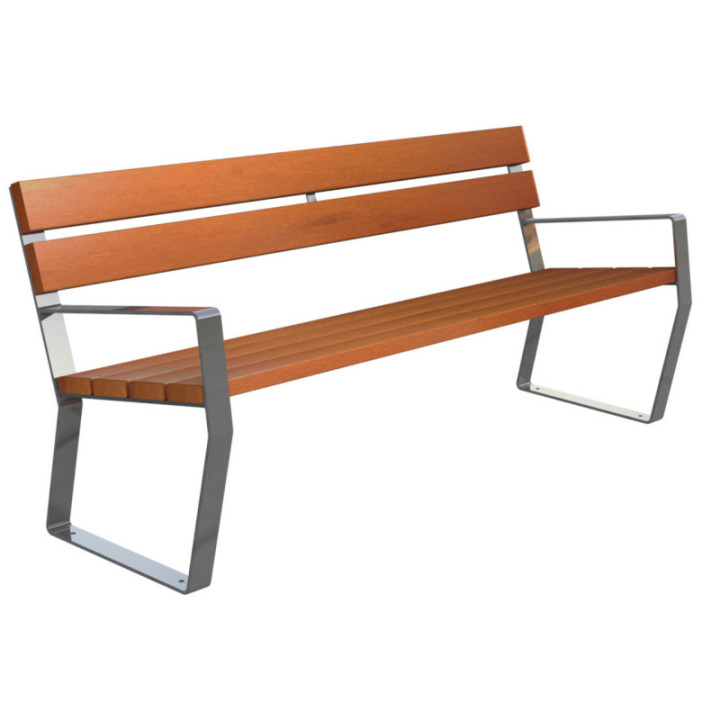 Banc lames bois Marina Port