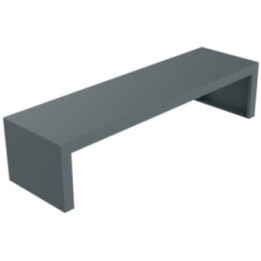 Banquette de ville acier Zeus