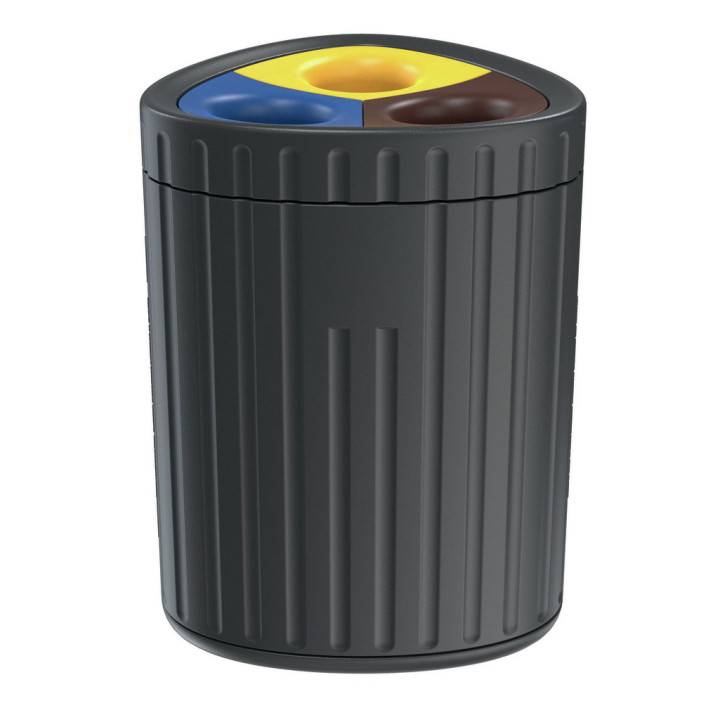 Corbeille de tri sélectif plastique Roma
