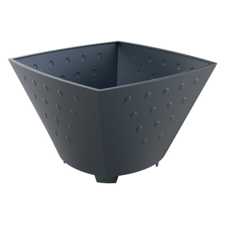 Jardinière moderne Gala acier