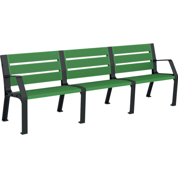 Banc public en polyéthylène Modèle
