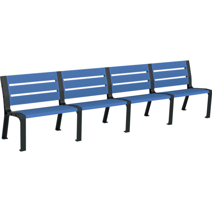 Banc public en polyéthylène Modèle