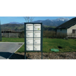 Piètement pour boîte aux lettres