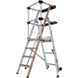Plate-forme professionnelle Raptor garde-corps lisses