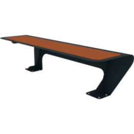 Banquette de ville acier Anjoulois