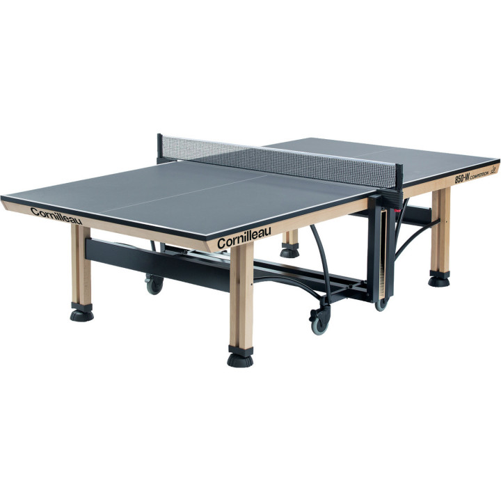 Table de ping-pong intérieure 850 Wood ITTF - accessible P.M.R.