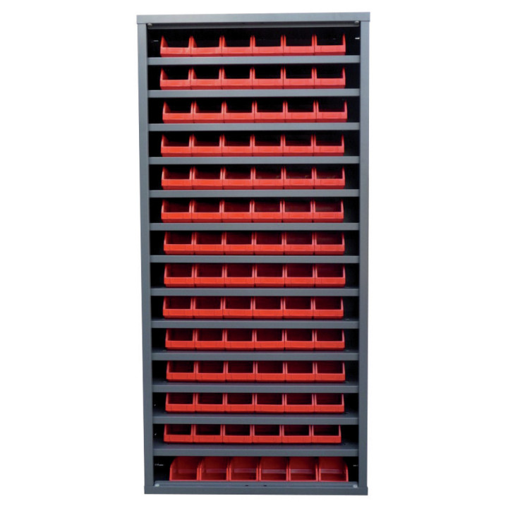 Armoire 84 bacs de 1 L // sans porte