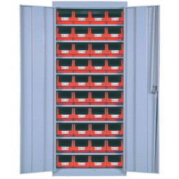 Armoire 40 bacs de 4 L // avec portes