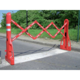 Barrière extensible polypro