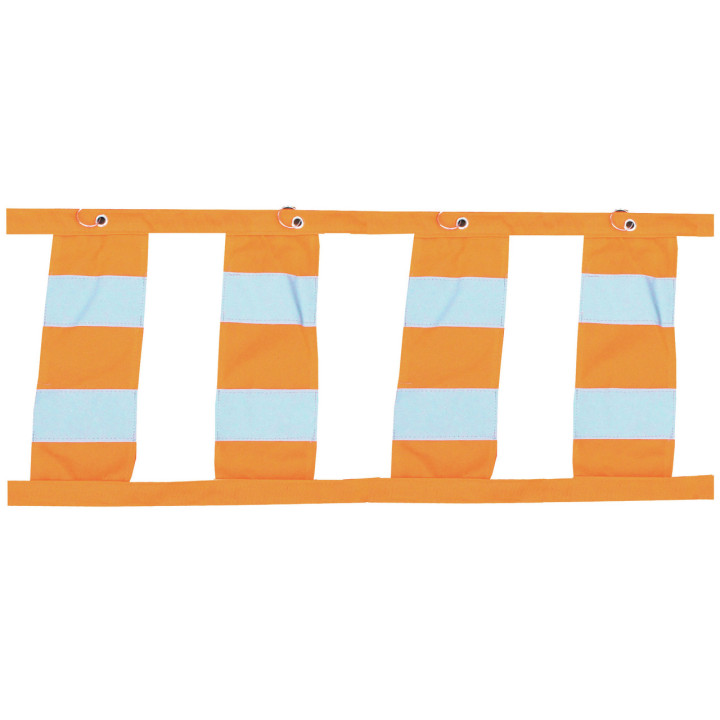 Orange avec bandes réfléchissantes