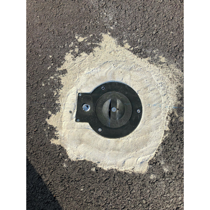 Fourreau pour poteau mémoire de forme Ø 80 mm