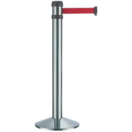 Poteaux Ø 80 mm avec sangle long. 430 cm