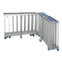 Barrière extensible aluminium Aubin