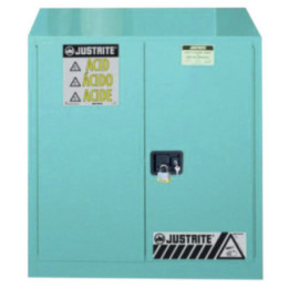 Armoire de sécurité à produits corrosifs bleue
