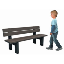 Banc plastique recyclé Junior