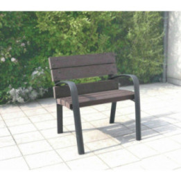 Banc jardin public Plazza