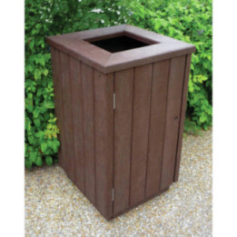Corbeille de rue recyclée Éky