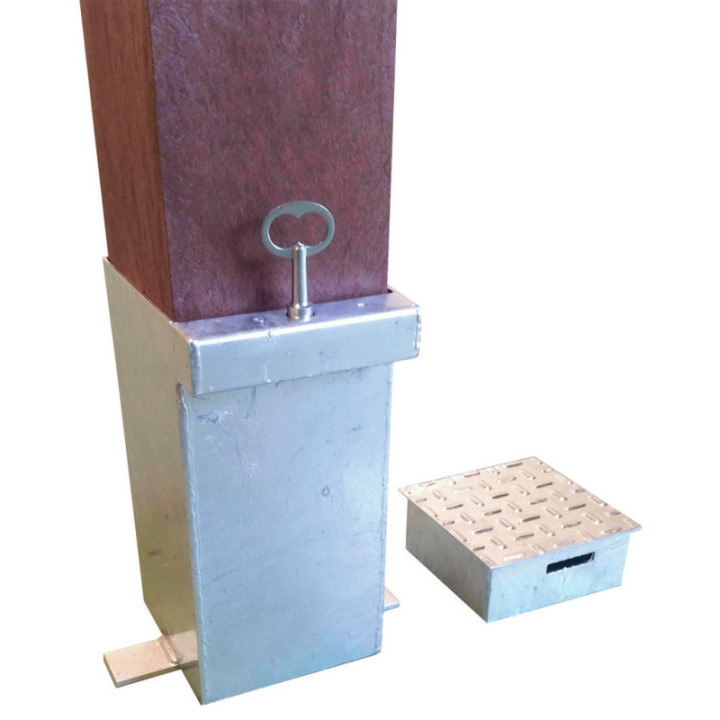 Fourreau amovible pour borne double bande
