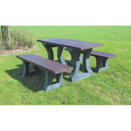Table pique-nique plastique recyclé Arizona Éco