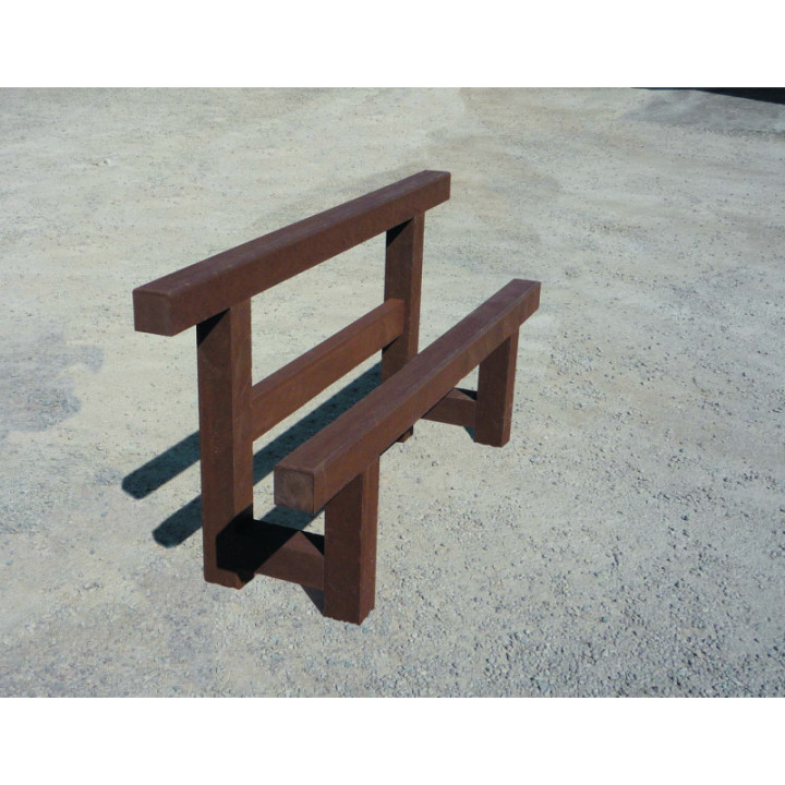 Banc plastique recyclé Altitude