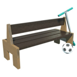 Banc double Mini boy