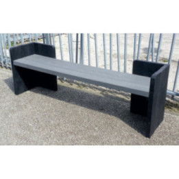 Banquette plastique recyclé Alcove