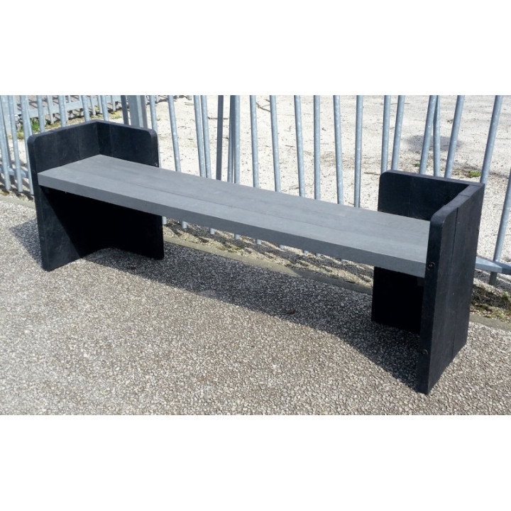 Banquette plastique recyclé Alcove