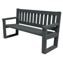 Banc de collectivité recyclé Squary