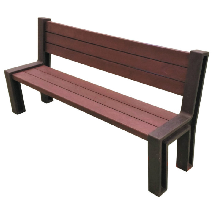 Gamme banc et banquette plastique recyclé Citéa
