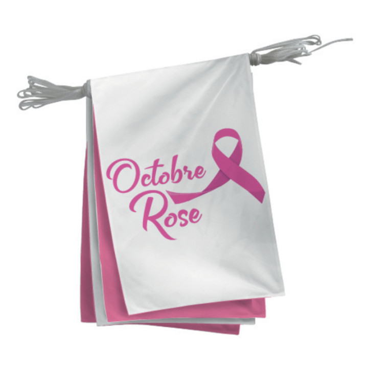 Guirlande OCTOBRE ROSE