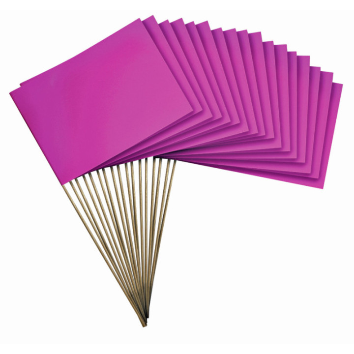 Drapeau à agiter OCTOBRE ROSE