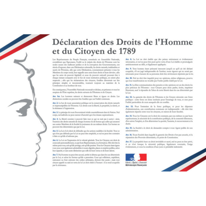 Plaques intérieures - loi Peillon