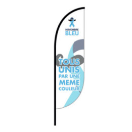 Voile plume NOVEMBRE BLEU
