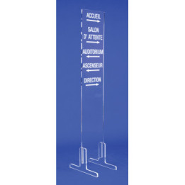 Présentoir totem Bienvenue
