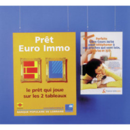 Lot de 3 porte-afiche Inspirato