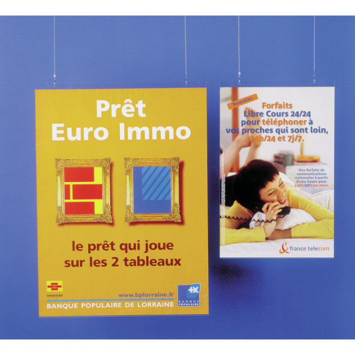 Lot de 3 porte-afiche Inspirato