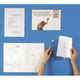 Lot de porte-affiches PVC rigide